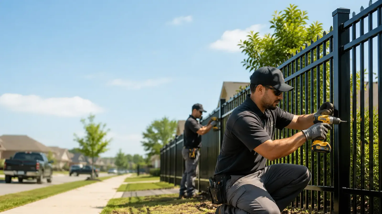 Metal Fence Installation in Adair, IA